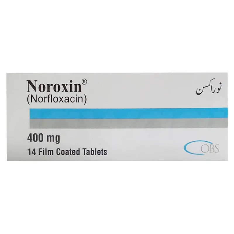 Noroxin Tab 400mg 14's