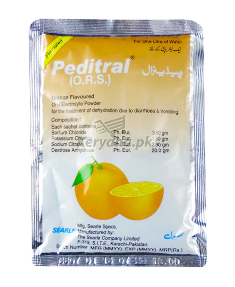 Peditral Orange Powder Sachet 1's