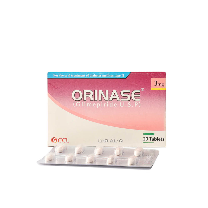 Orinase Tab 3mg 20's