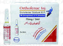 Orthofenac Inj 75mg 5Ampx3ml