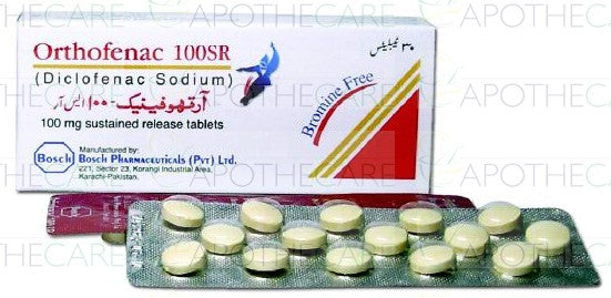 Orthofenac SR Tab 100mg 3x10's