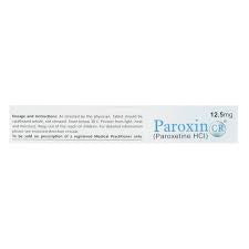 Paroxin-CR Tab 12.5mg 3x10's