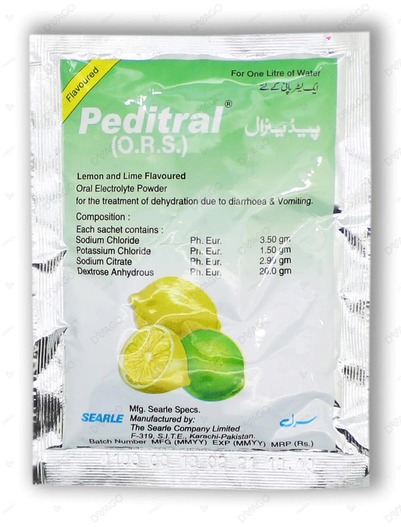 Peditral Lemon Powder Sachet 1's