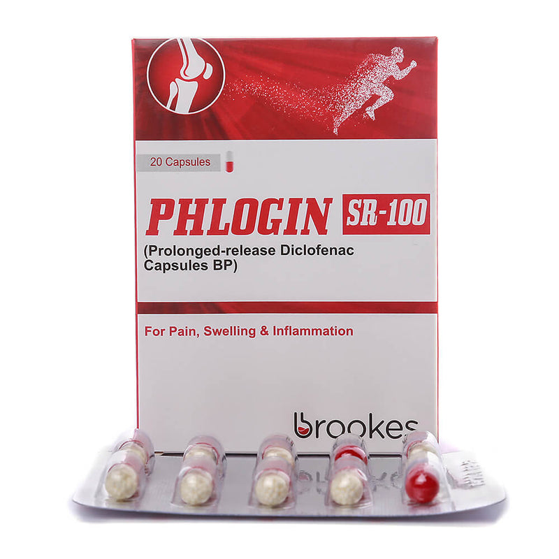 Phlogin SR-100 Cap 100mg 10's