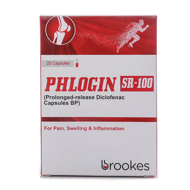 Phlogin SR-100 Cap 100mg 10's