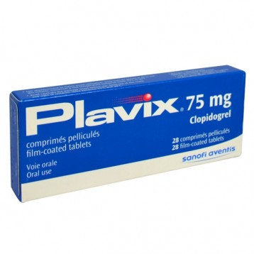 Plavix Tab 75mg 28's