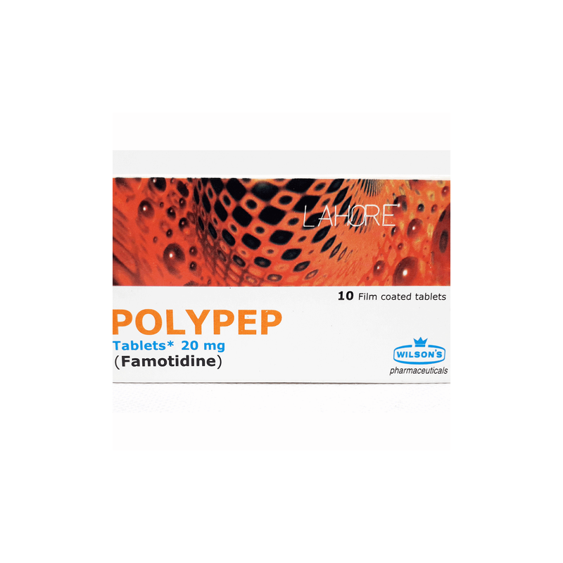 Polypep Tab 20mg 1x10's