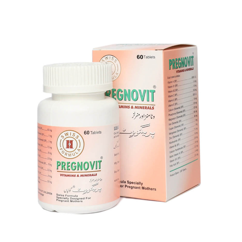 Pregnovit Tab 60's