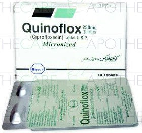 Quinoflox Tab 250mg 10's