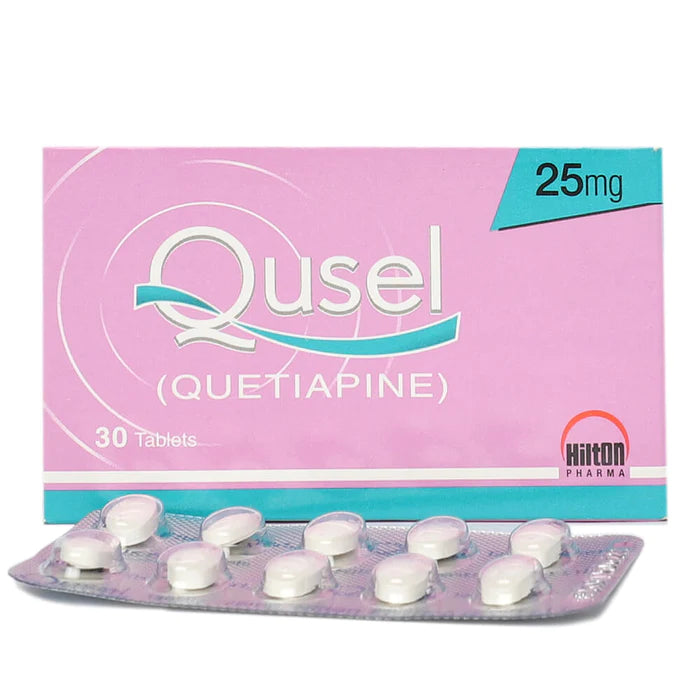 Qusel Tab 25mg 30's