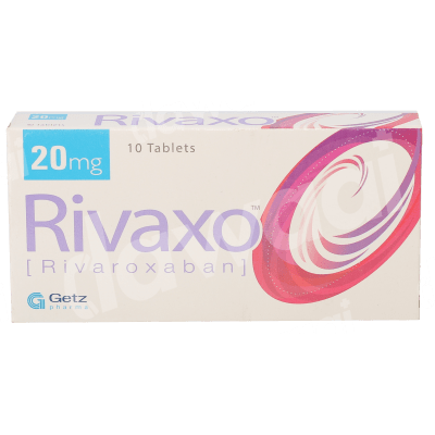 Rivaxo Tab 20mg 10's