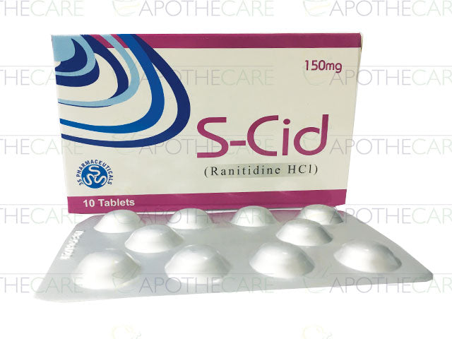 S-Cid Tab 150mg 1x10's