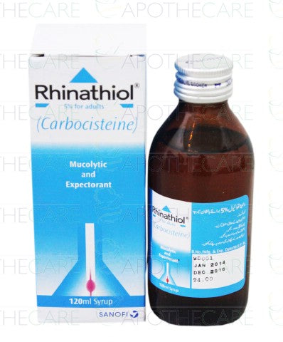 Rhinathiol Adult Syp 250mg/5ml 120ml – Ailaaj