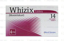 Whizix Tab 4mg 1x14's