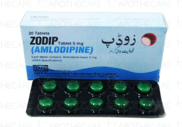 Zodip Tab 5mg 10-s