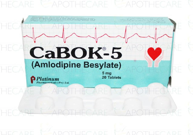 Cabok Tab 5mg 2x10's