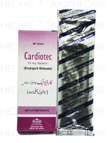 Cardiotec Tab 10mg 1x20's