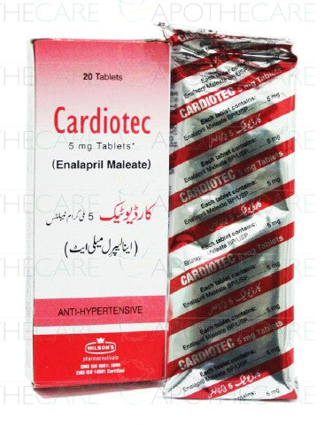 Cardiotec Tab 5mg 1x20's