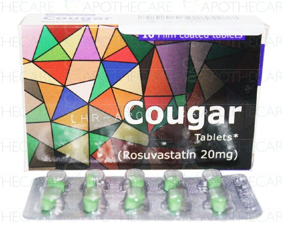 Cougar Tab 20mg 10's