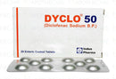 Dyclo Tab 50mg 20's