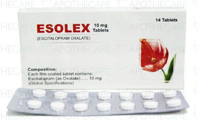 Esolex Tab 10mg 14's