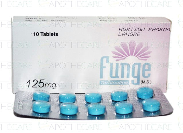 Funge Tab 125mg 10's