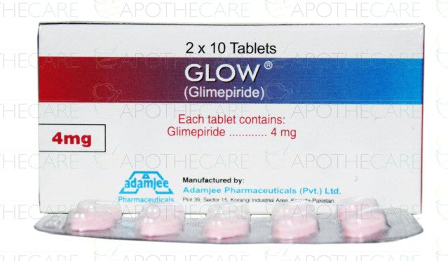 Glow Tab 4mg 2x10's