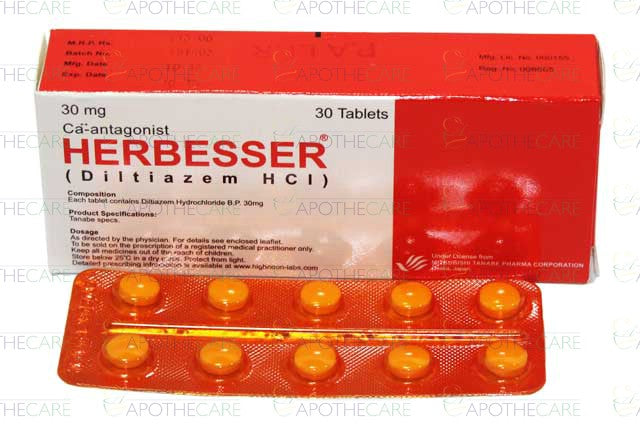 Herbesser Tab 30mg 10-s