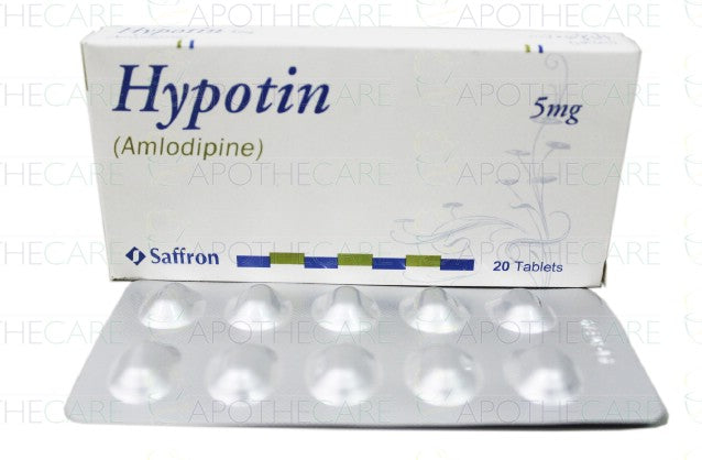 Hypotin Tab 5mg 2x10's