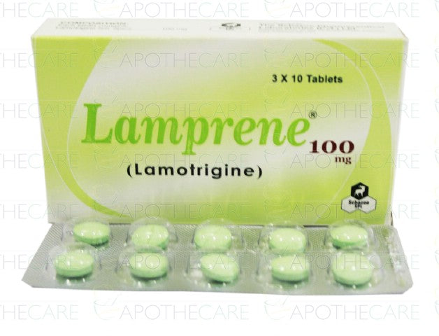 Lamprene Tab 100mg 3x10's