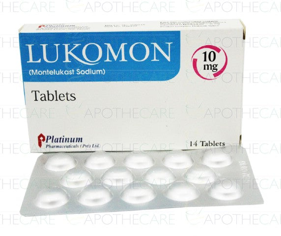 Lukomon Tab 10mg 14's