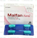 Malfan Forte Tab 80mg/480mg 1x4's