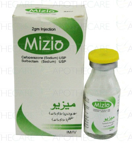 Mizio IM/IV Inj 2gm 1Vial