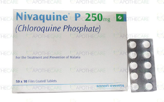 Nivaquine-P Tab 250mg 50x10's