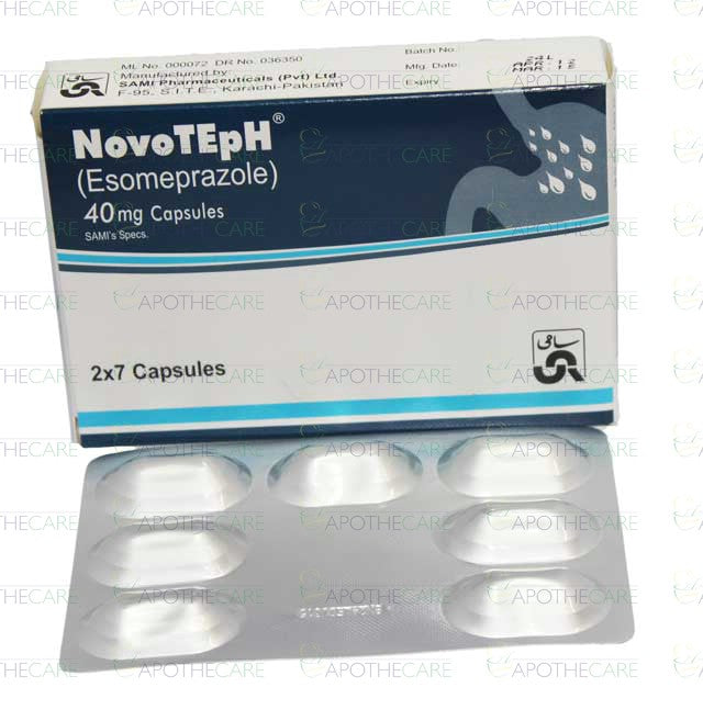 Novoteph Cap 40mg 2x7's