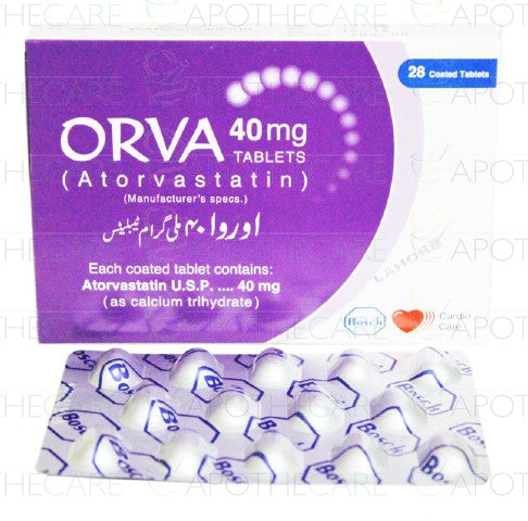 Orva Tab 40mg 2x14's