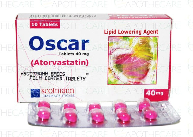 Oscar Tab 40mg 10's