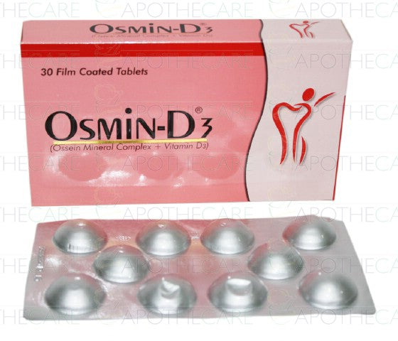Osmin D3 Tab 30's – Ailaaj