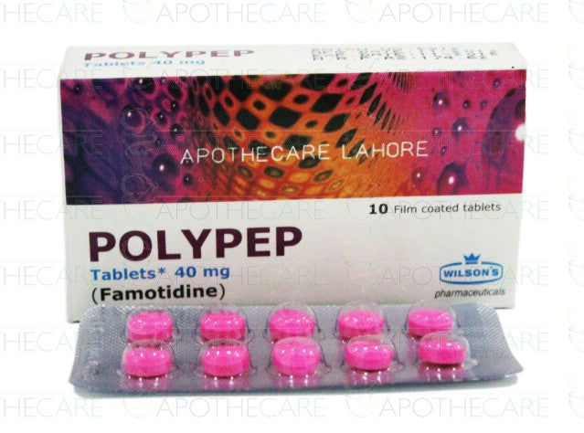 Polypep Tab 40mg 1x10's