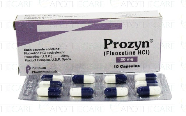 Prozyn Cap 20mg 10's