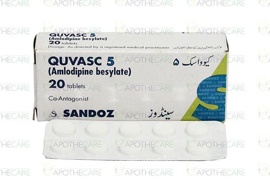 Quvasc Tab 5mg 20's