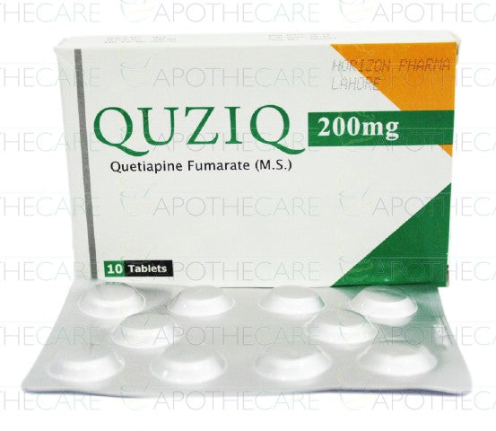 Quziq Tab 200mg 10's