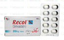 Recol Tab 20mg 10's