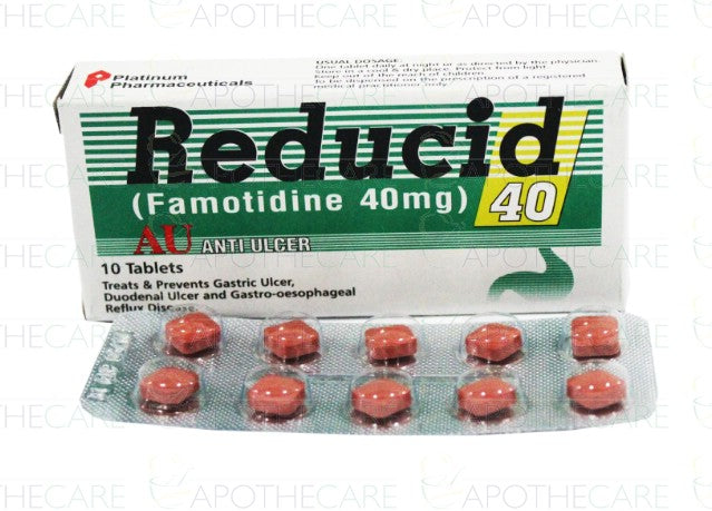 Reducid Tab 40mg 10's