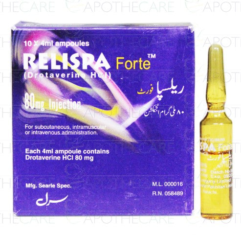 Relispa Forte Inj 80mg 10Ampx4ml