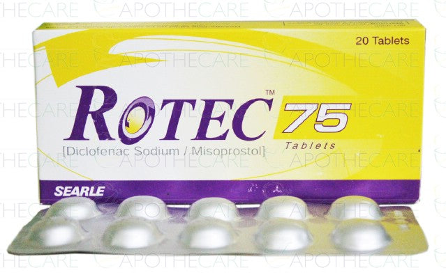 Rotec-75 Tab 75mg/200mcg 10-s