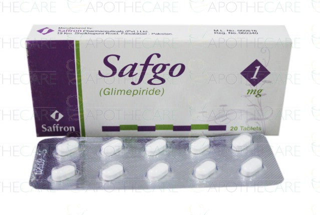 Safgo Tab 1mg 2x10's