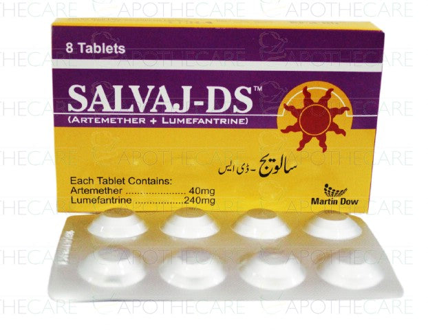 Salvaj DS Tab 40mg/240mg 8's