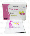 Sokast Powder Sachet 4mg 14's