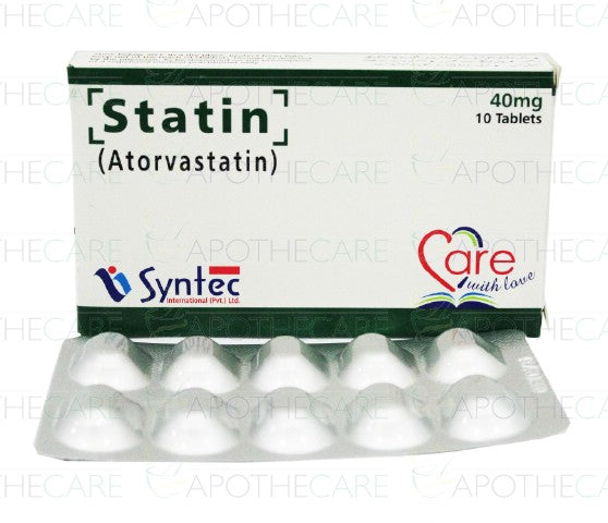 Statin Tab 40mg 10's